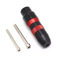 thumbnail image 2 of fastboy Motorbikes Anti-Fall Protector Small Anti Crash Caps Wide Application Useful Stainless Steel Shatter-Resistant Motorcycle Titanium Color Red, 2 of 6