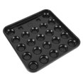 thumbnail image 2 of Billiards Pool Ball Tray, Practical Professional 22 Compartments Plastic Pool Ball Tray Moderate Weight  for Table, 2 of 8