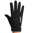 thumbnail image 5 of Suede Gloves Men's Winter Fleece Warm Riding Windproof Coldproof Anti-slip Couple Touch Screen Gloves for Women, 5 of 5