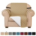 thumbnail image 1 of Subrtex Housse de Canapé Extensible 1 Pce Matelassée Réversible avec Sangles Élastiques Antidérapantes Housse de Canapé Lavable pour Animaux, 1 of 6