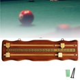 thumbnail image 3 of Scoreboard Wall Mounted Scoreboard Snooker Scoreboard International Stained Wood Score Board Scorer Billiard Accessories For Basketball, Table Tennis, 3 of 9
