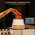 thumbnail image 4 of 2-in-1 Himalayan Salt Lamp & Ultrasonic Essential Oil Diffuser, Aromatherapy Diffuser Cool Mist Humidifier, Original Therapy Lamp, 100% Pure Salt, Ambient Glow, 150ml (Marble) Marble, 4 of 4