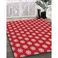 thumbnail image 3 of Ahgly Company Tapis Rectangulaire Lavable en Machine Intérieur Transitionnel Rouge Pastel Rose, 8 Pieds x 12 Pieds, 3 of 7