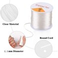 thumbnail image 2 of 3 Rolls 0.8mm Stretchy Jewelry Thread, Elastic Beading Cord for Bracelet Making & DIY Jewelry, 2 of 7