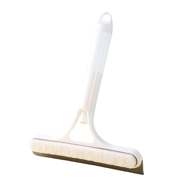 Binwennn Water Spray Glass Scraper Household Cleaning Tools Glass Cleaning Scraper For Bathroom Floor Multifunction Water Scraper Water Spray Brush For Window Glass Hand Washing Brush Bath Sponge with
