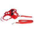 thumbnail image 1 of Herwey Laisse et Harnais pour Chat Collier pour Chat Harnais Type Veste pour Chat avec Laisse Ajustable Sangle de Veste Anti-Fuite pour Chat Qui Marche, 1 of 8