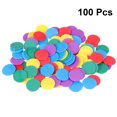 thumbnail image 2 of 100pcs Plastic Learning Counters Disks 25mm Bingo Chip Counting Discs Markers, 2 of 6