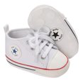 thumbnail image 2 of Fortune Baby Patchwork Canvas Shoes Anti-Slip Sole Flat Sneakers First Walkers, 2 of 8