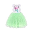 thumbnail image 1 of Girls Dress Birthday Mermaid Floral Ruffle Party Tutu Tulle Sleeveless 6 Years, 1 of 7