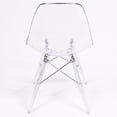 thumbnail image 3 of Nicer Furniture Eiffel Clear Legs Chair, 3 of 5