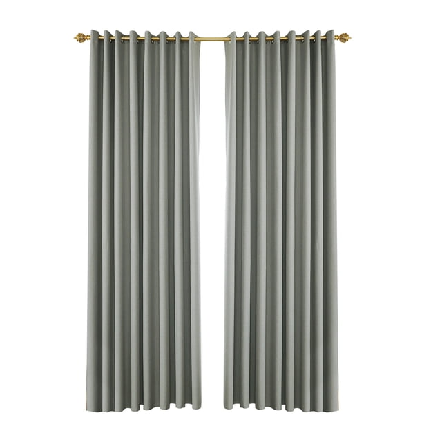 Amdohai Rideaux d'Extérieur pour Pergola, Rideaux d'Extérieur Occultants pour Patio, Décor Extérieur Imperméable avec Fini Antirouille