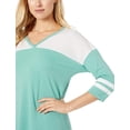 thumbnail image 2 of Soffe Women's Fan Crew V-Neck Jersey - 3053V, 2 of 3