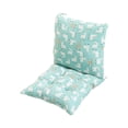 thumbnail image 2 of Coussin de Chaise à Dossier Haut, Coussin pour Chaise Berçante Intérieur Extérieur Toutes Saisons Imperméable avec Sangles, Design Pliable, Lin, 2 of 8