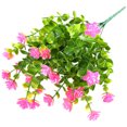 thumbnail image 1 of Artificial Flower Plant Decorative 35 Head Plastic Fake Plant Home Office Decor, 1 of 6
