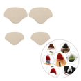 thumbnail image 4 of kurtrusly Semelles Ajustables pour Talons Hauts, Bâton de Réparation de Talons Personnalisable, Kaki 1Set, 4 of 6