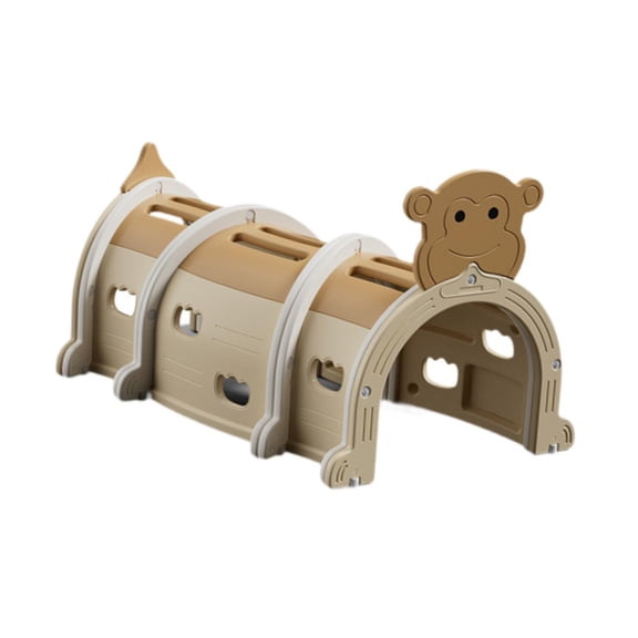 Xuanheng Tunnel de Jeu pour Bébé Tunnel d'Arche Jouet d'Activité Motrice Tunnel de Jeu pour Tout-Petit Qui Rampe Kaki