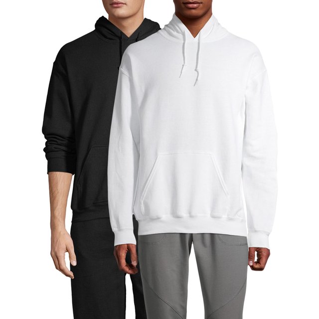 Gildan Sweat à Capuche en Molleton Épais pour Hommes, Lot de 2