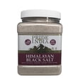 thumbnail image 1 of Pride Of India - Himalayan Rock Salt - 84+ Natural Mineral Enriched (Pure Himalayan Black Salt, Extra Fine Grind 2.5 Pound Jar), 1 of 6