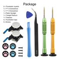 thumbnail image 1 of NATEFEMIN Solution de Réparation de Joystick Switch/Lite, Ensemble de 2 Pcs avec Trousse d'Outils Complète et Capuchons de Joystick Supplémentaires pour Nintendo, 1 of 2