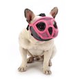 thumbnail image 4 of Short Snout Dog Muzzle Bulldog Muzzle Adjustable Breathable Mesh for Training Biting Barking, 4 of 8