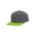 thumbnail image 1 of CTH Vintage Snapback Cap Hat 2 Tone, Grey Neon, 1 of 2