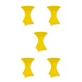 thumbnail image 3 of Wweixi Versatile Elastic Cocktail Table Set Fitting For Any Occasion Environmentally Friendly Polyester yellow 5Set, 3 of 6