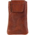 thumbnail image 1 of Boston Leather Textured Bison Leather Eyeglass Case, 1 of 2