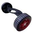 thumbnail image 3 of LNGOOR 50 % de Rabais Clair! Petites Roues de Tondeuse pour la Maison Noir, 3 of 4