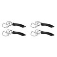 thumbnail image 1 of 4 Pack Air Fryer Convection Toaster Oven Tray Extractor,Grills Extractor, Oven Rack Pull Tool,Grills Clip, Oven Clip,4 x Toast Rack Puller Tool,Black, 1 of 6
