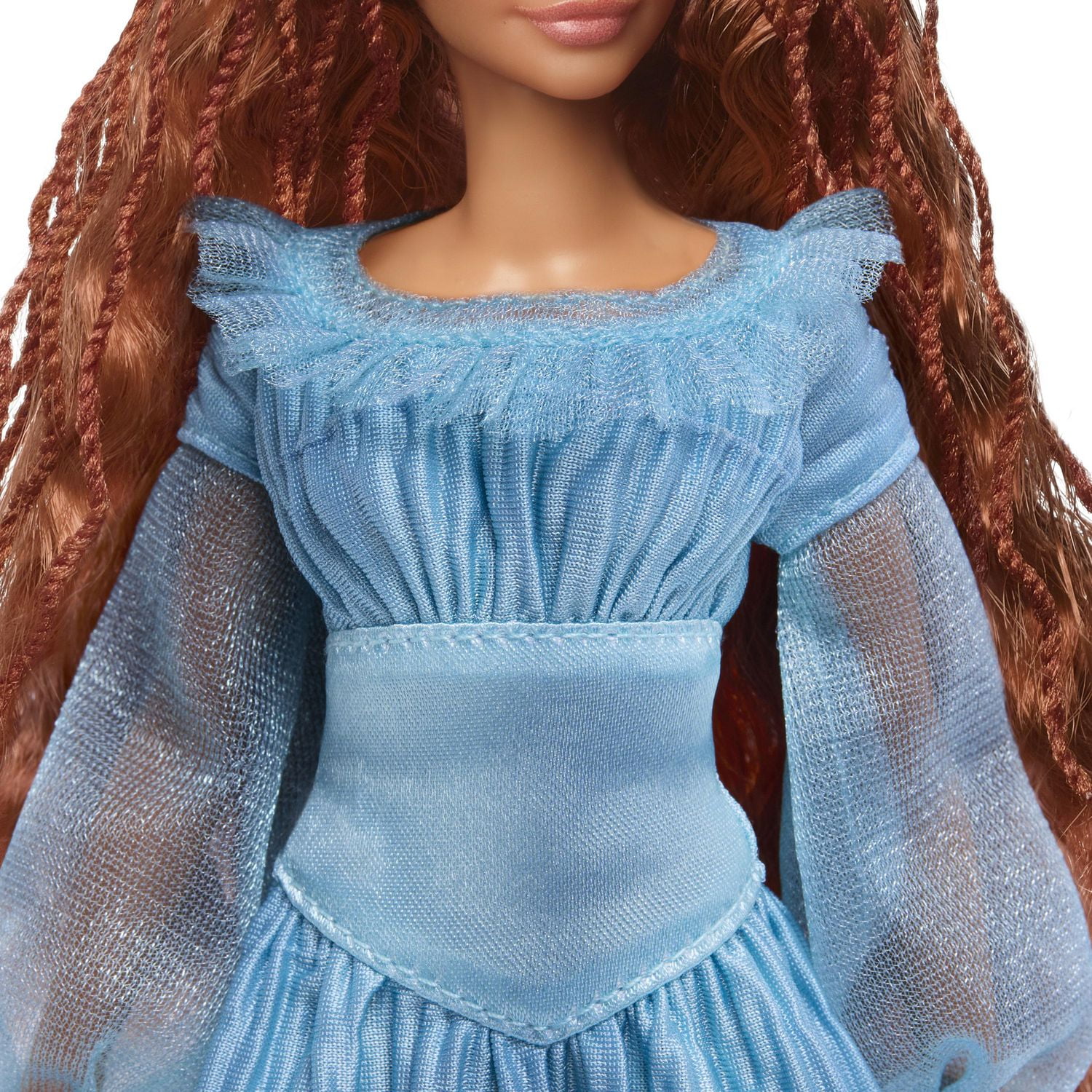 Disney The Little Mermaid Ariel Fashion Doll on Land in Signature Blue Dress, Toys Inspired by Disney’s The Little Mermaid​​
