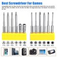 thumbnail image 3 of TAPDRA Ergonomic Grip Screwdriver Set Aluminum Alloy Handle For Gaming Console Repair Gamepad Maintenance Electronic Device Servicing, 3 of 9