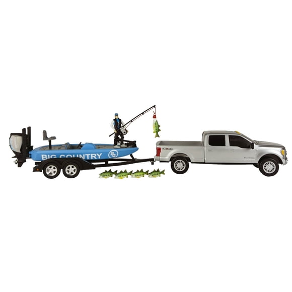 Ford F250 Truck & Bass Fishing Boat Combo