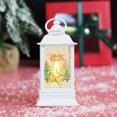 thumbnail image 2 of Night Light Lamp Christmas Four-Corner Lantern with Customizable Patterns Festive Decoration Light Portable Candle Lamp Decorative Candle Lanterns, 2 of 6