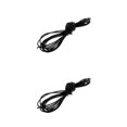 thumbnail image 3 of Thinsony 2mm Elastic Bungee Rope Shock Cord Tie Down - Boat/Trailer Covers Black 5m 2Set, 3 of 6