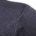 thumbnail image 4 of IROINNID Men's Turtleneck Long Sleeve Jumper Mid-Length Solid Color Knit Pullover Trim Base Sweater Blouse, 4 of 7