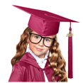 thumbnail image 2 of MIASHUI Kids Kindergarten Graduation Caps with Tassel Preschool Uniform Accessories,Red,M, 2 of 4