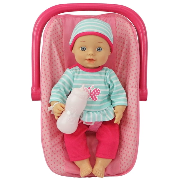My Sweet Baby 13" Pink Baby Doll with Carrier