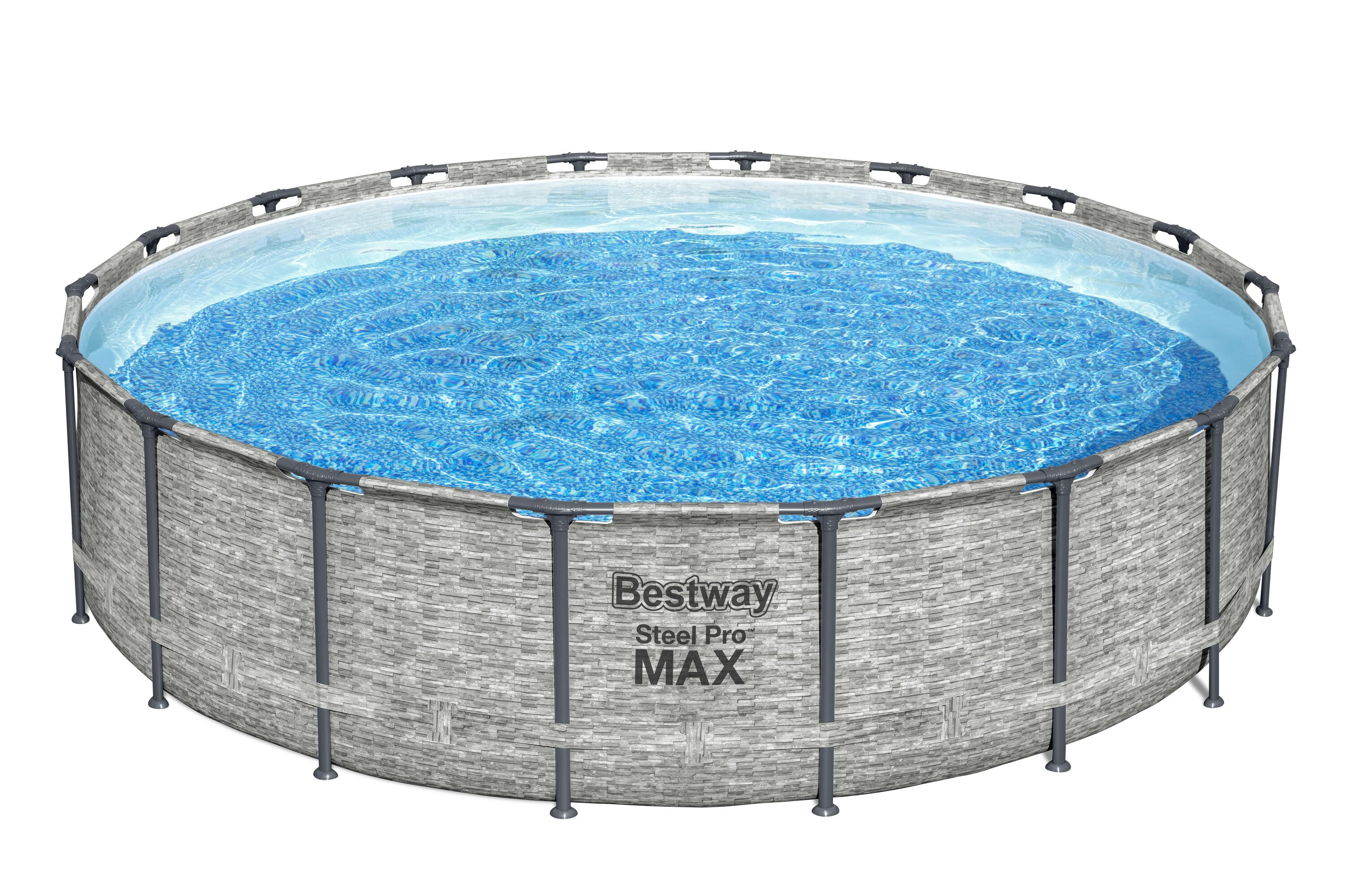Hydrium™ 18' x 48" Steel Pro Max™ Above Ground Pool Set