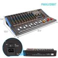 thumbnail image 3 of Pyle PMXU128BT 12 Channel Bluetooth DJ Studio Audio Sound Board Mixer System, 3 of 7
