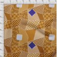 thumbnail image 4 of oneOone Polyester Spandex Orange Fabric Block Sewing Material Print Fabric By The Yard 56 Inch Wide, 4 of 5