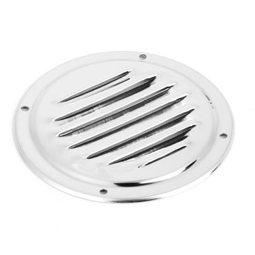 Grille d'Aération Ronde en Acier Inoxydable de Qualité Marine