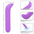 thumbnail image 4 of Bliss Liquid Silicone Mini G-Spot Vibrator, Purple, 4 of 5