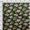 thumbnail image 3 of oneOone Rayon Light Green Fabric Floral & Sewing Material Print Fabric By The Yard 56 Inch Wide, 3 of 5