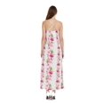 thumbnail image 3 of Robe Maxi à Imprimé Floral Hawaïen pour Femmes L Vigne Hibiscus Rose, 3 of 5
