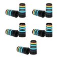 thumbnail image 1 of MesaSe Colorful Striped Golfing Iron Ferrules Fit 0.35Inch 0.37Inch Iron Shafts, 1 of 21