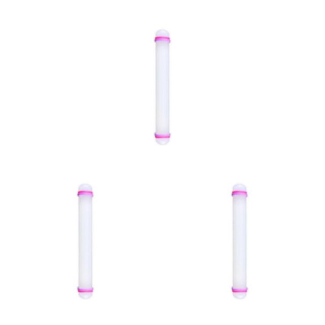 relayinert Rouleau Adhésif Décoration Rouleau de Cuisson Fondant Gâteau Blanc 9 Pouces 3Ensemble