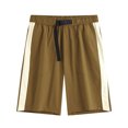 thumbnail image 1 of Yuzhih Casual Shorts for Men Color Block Drawstring Summer Athletic Shorts with Pockets Quick Dry Lightweight Beach Vacation Shorts, 1 of 3