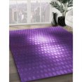 thumbnail image 3 of Ahgly Tapis Rectangulaire Lavable en Machine Intérieur Transitionnel Violet Vif, 2 Pieds x 3 Pieds, 3 of 7