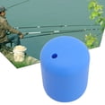 thumbnail image 2 of Fishing Rod End Cap Silicone Fishing Rod Plug Fishing Rod Handle Protective Case Blue S, 2 of 10