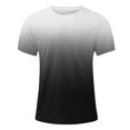 thumbnail image 4 of HKEJIAOI T-shirt à Manches Courtes Imprimé pour Hommes Col Rond Mode Décontractée Manches Courtes, 4 of 5